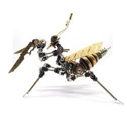 3D DIY Metal Assembly Mechanical Mantis 500PCS