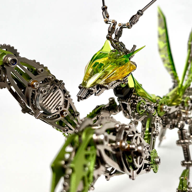 3D Metal Mechanical Mantis 1200 Pcs