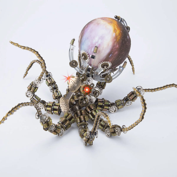 Mechanical Octopus Metal DIY 2400PCS