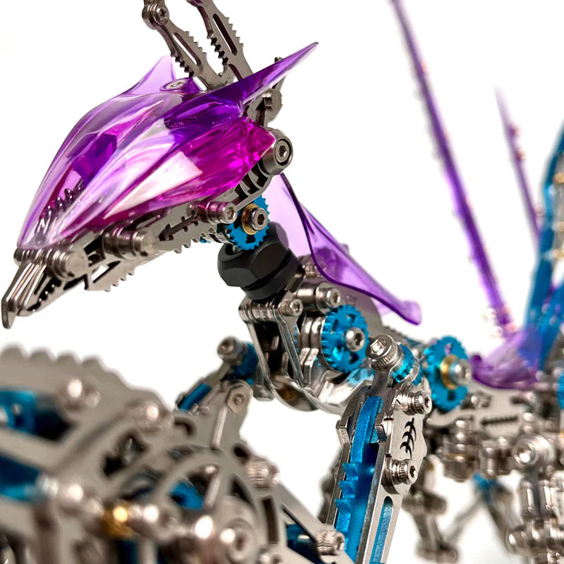 3D Metal Mechanical Mantis 1200 Pcs